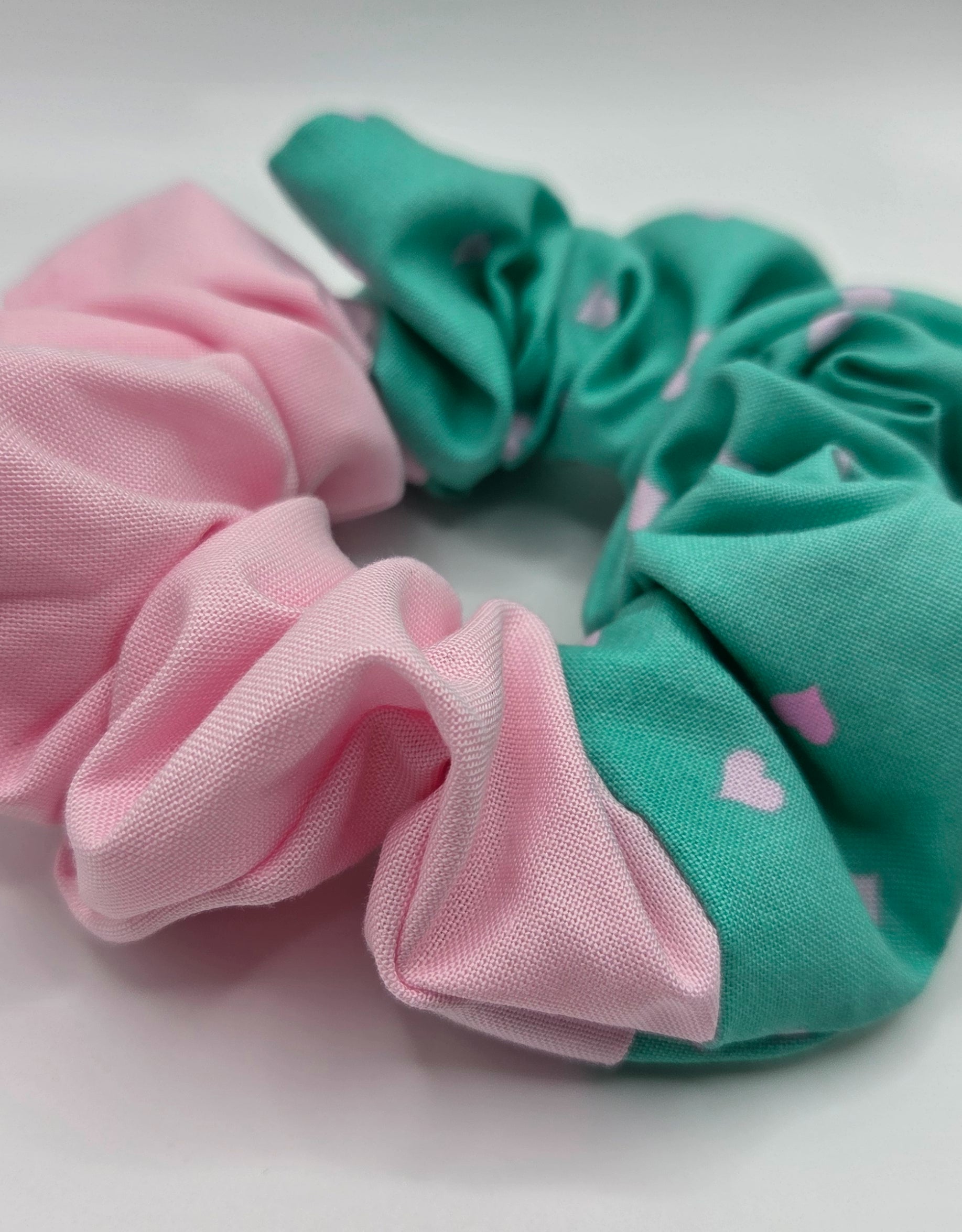 Strawberry Mojito Double Scrunchie